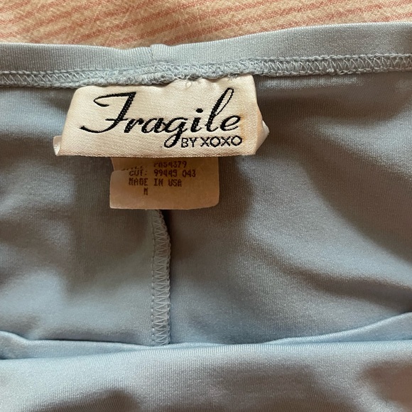 Blue 90s Mini Skirt - Picture 3 of 3